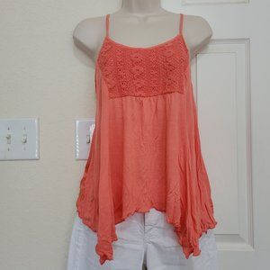 American Rag T-back Shark-hem Tank top Size M